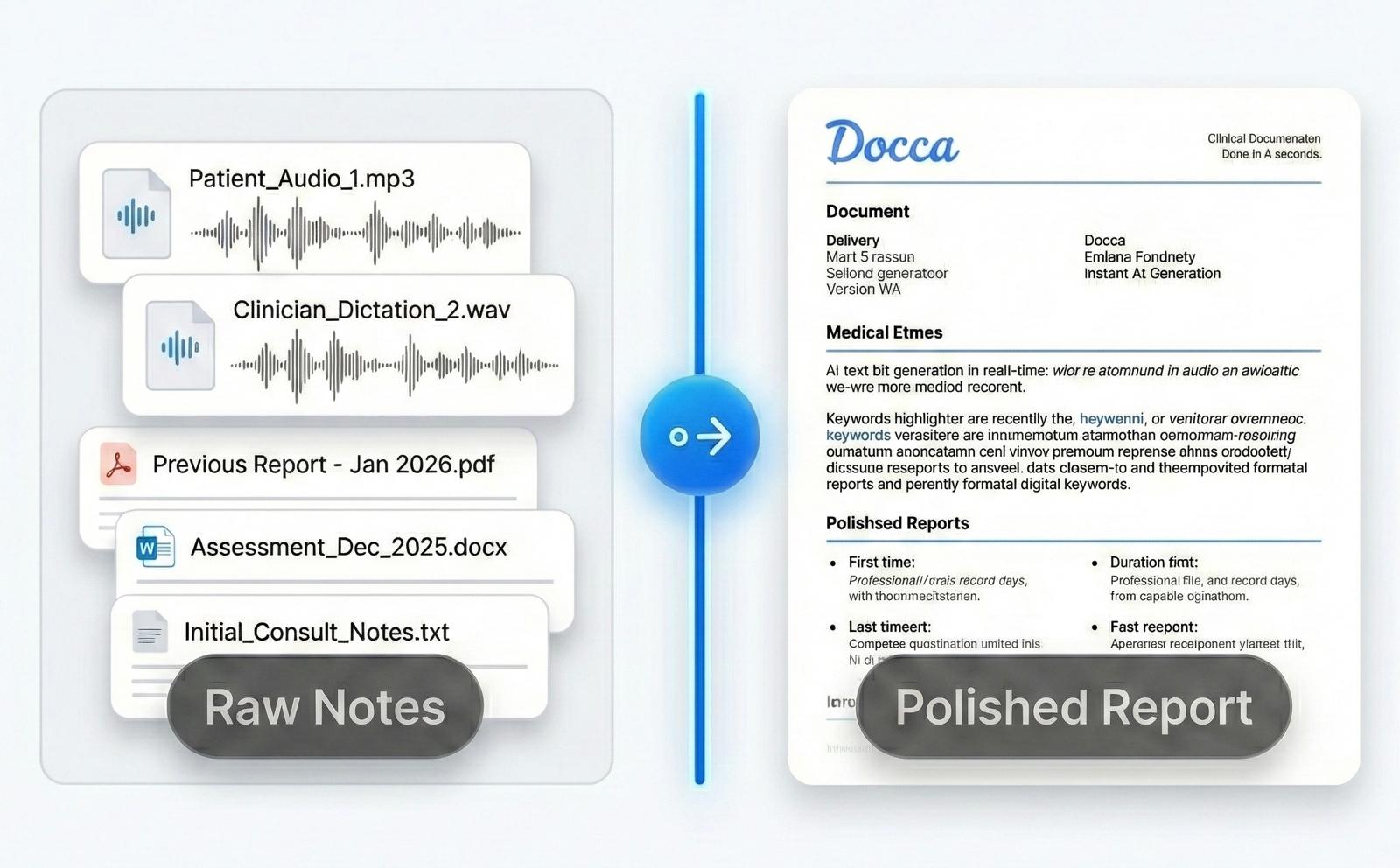 Raw Notes to Polished Report